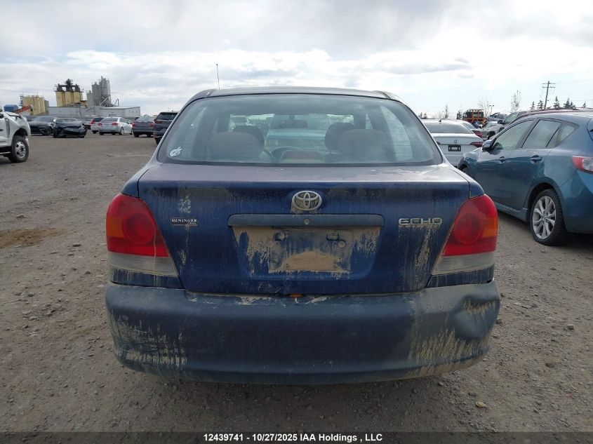2003 Toyota Echo VIN: JTDBT123030302762 Lot: 12439741