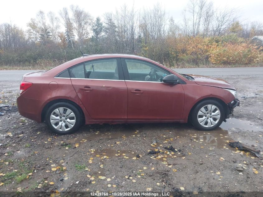 2012 Chevrolet Cruze Ls VIN: 1G1PC5SH8C7354150 Lot: 12439768