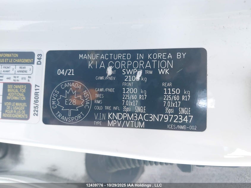 KNDPM3AC3N7972347 2022 KIA SPORTAGE photo no. 19
