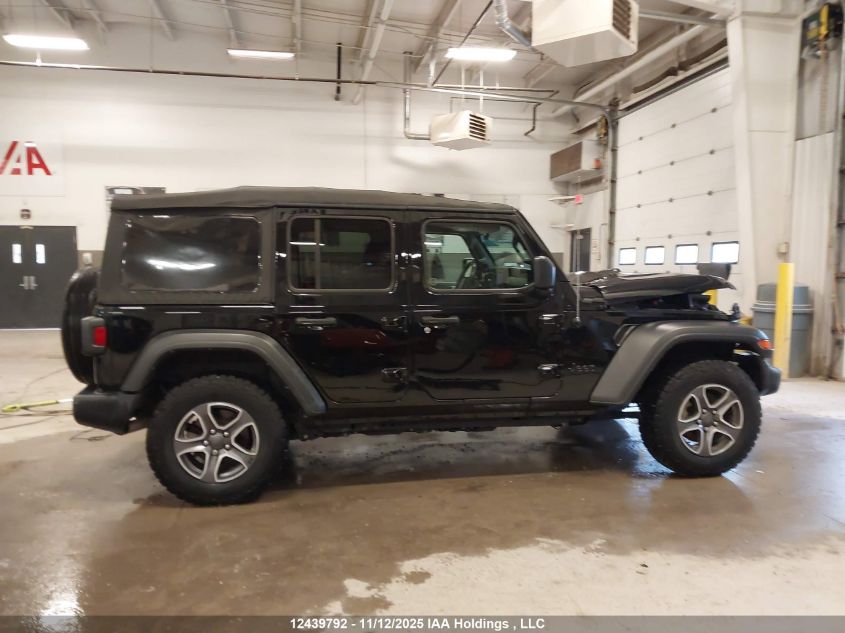 2021 Jeep Wrangler Unlimited Sport VIN: 1C4HJXDN0MW796914 Lot: 12439792