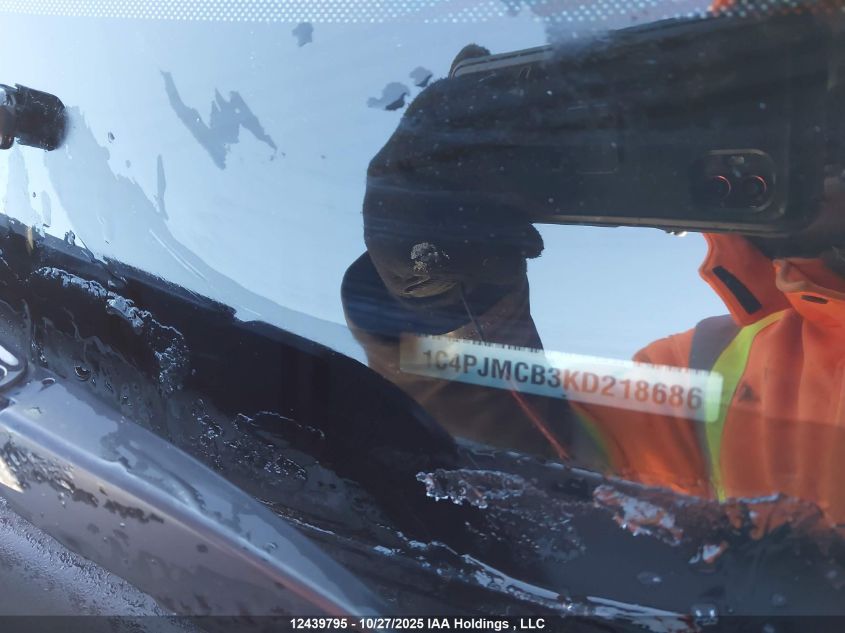 2019 Jeep Cherokee Latitude VIN: 1C4PJMCB3KD218686 Lot: 12439795