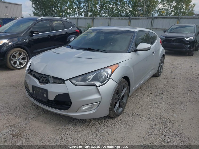Vin: kmhtc6ad1cu083584, lot: 2822915, hyundai veloster tech 20122
