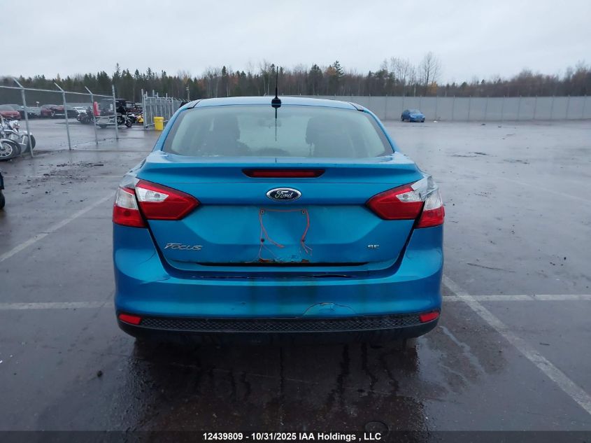 2012 Ford Focus Se VIN: 1FAHP3F2XCL350737 Lot: 12439809