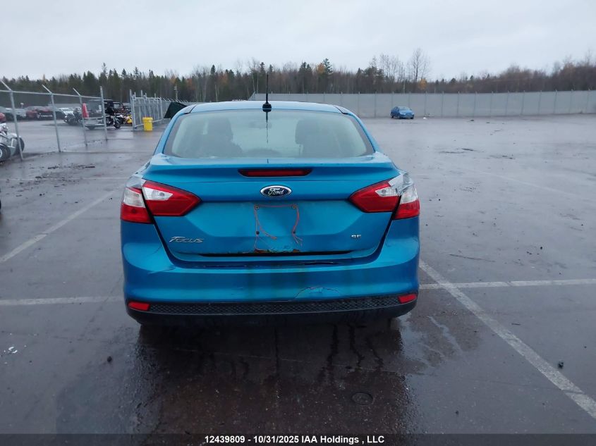 2012 Ford Focus Se VIN: 1FAHP3F2XCL350737 Lot: 12439809