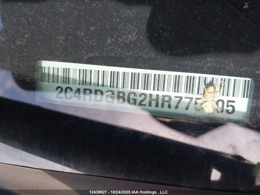 2C4RDGBG2HR775805 2017 DODGE CARAVAN photo no. 19