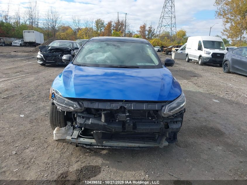 2022 Nissan Sentra Sr VIN: 3N1AB8DV4NY229896 Lot: 12439832