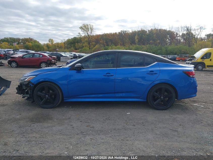 2022 Nissan Sentra Sr VIN: 3N1AB8DV4NY229896 Lot: 12439832