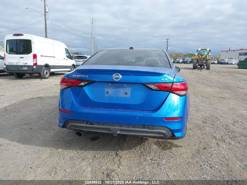 2022 Nissan Sentra Sr VIN: 3N1AB8DV4NY229896 Lot: 12439832