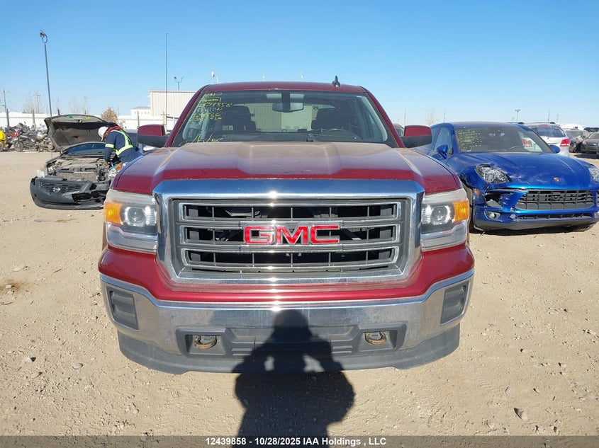 2015 GMC Sierra K1500 Sle VIN: 3GTU2UEC6FG244522 Lot: 12439858