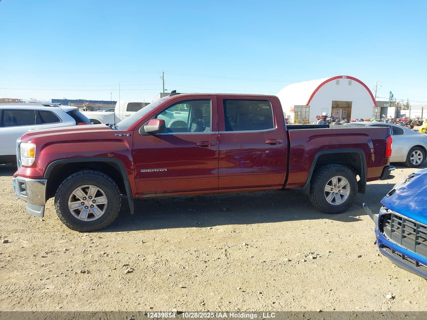 2015 GMC Sierra K1500 Sle VIN: 3GTU2UEC6FG244522 Lot: 12439858