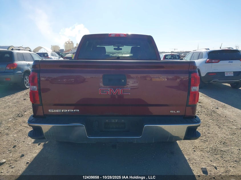2015 GMC Sierra K1500 Sle VIN: 3GTU2UEC6FG244522 Lot: 12439858