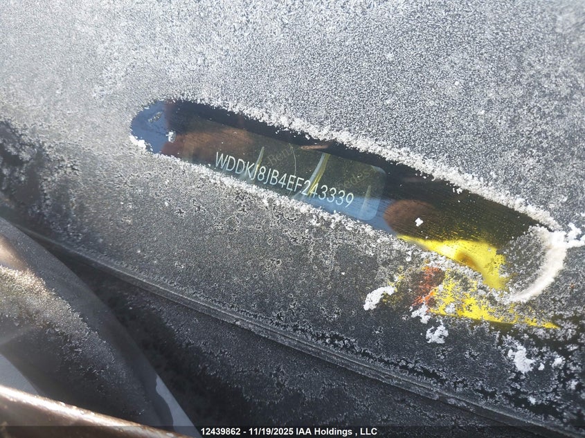 2014 Mercedes-Benz E 350 4Matic VIN: WDDKJ8JB4EF243339 Lot: 12439862