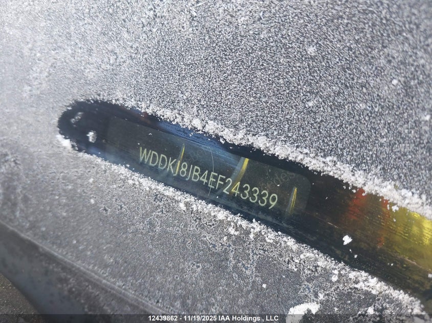 2014 Mercedes-Benz E 350 4Matic VIN: WDDKJ8JB4EF243339 Lot: 12439862