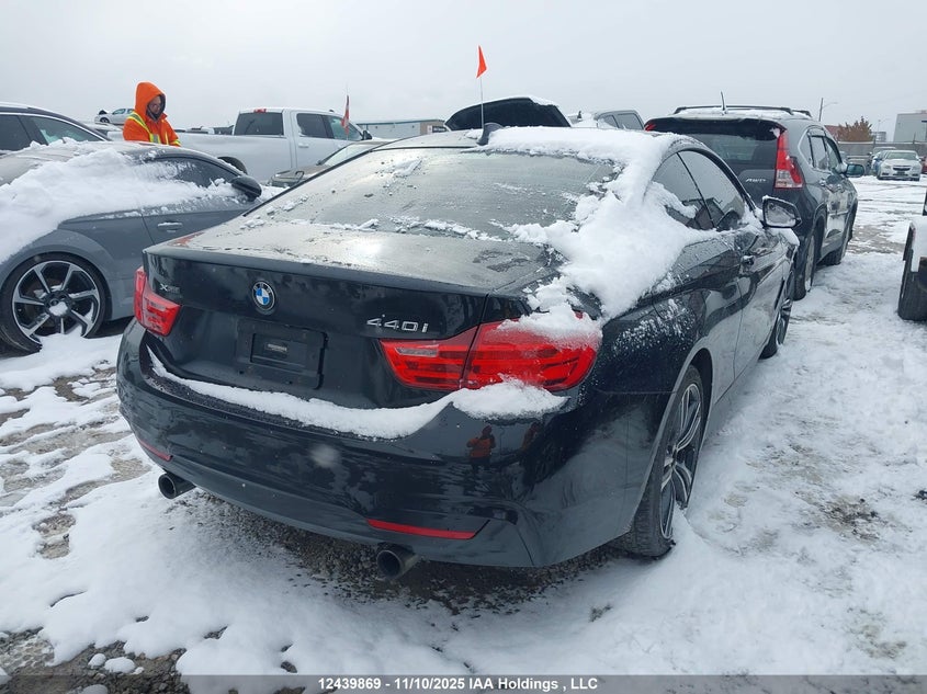 2017 BMW 440I xDrive VIN: WBA4P3C51HK707126 Lot: 12439869