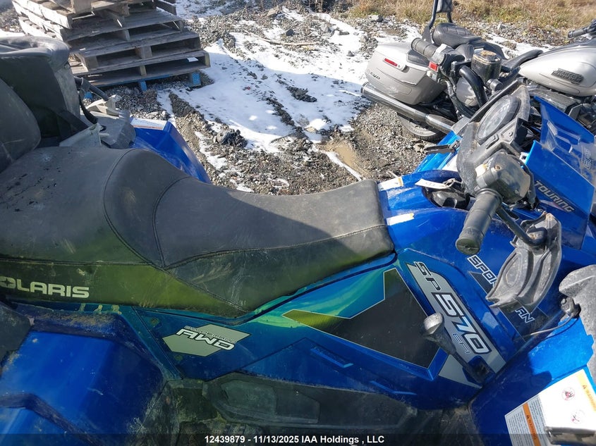 4XASJE577FA218939 2015 POLARIS SPORTSMAN photo no. 5