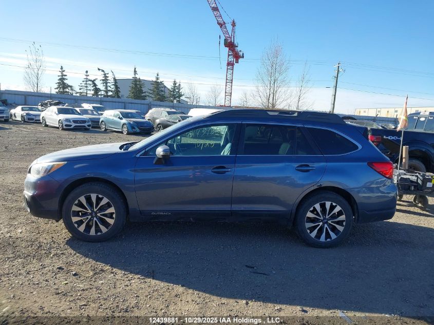 2015 Subaru Outback 2.5I Limited Package VIN: 4S4BSCLCXF3270110 Lot: 12439881
