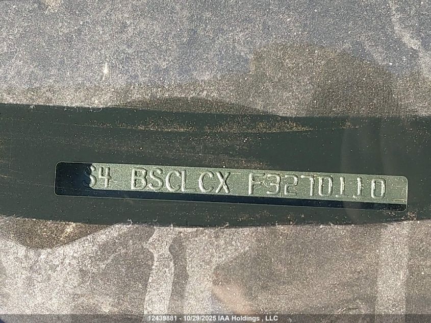 2015 Subaru Outback 2.5I Limited Package VIN: 4S4BSCLCXF3270110 Lot: 12439881