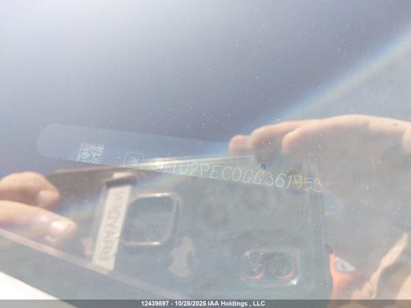 2016 GMC Sierra 1500 Denali VIN: 3GTU2PEC0GG361953 Lot: 12439897