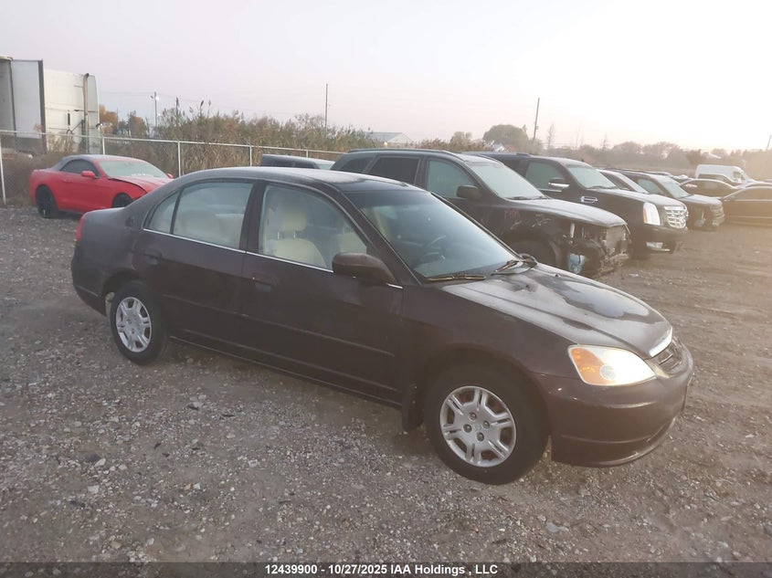 2HGES16621H931664 2001 Honda Civic Lx auction photo 1