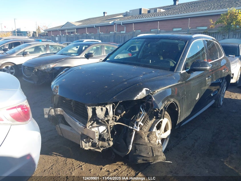 2018 Audi Q5 2.0T Progressiv VIN: WA1BNAFY4J2075071 Lot: 12439901