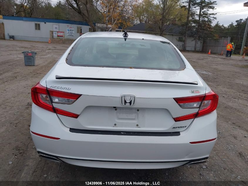 2022 Honda Accord Sport 1.5T VIN: 1HGCV1F31NA802193 Lot: 12439906