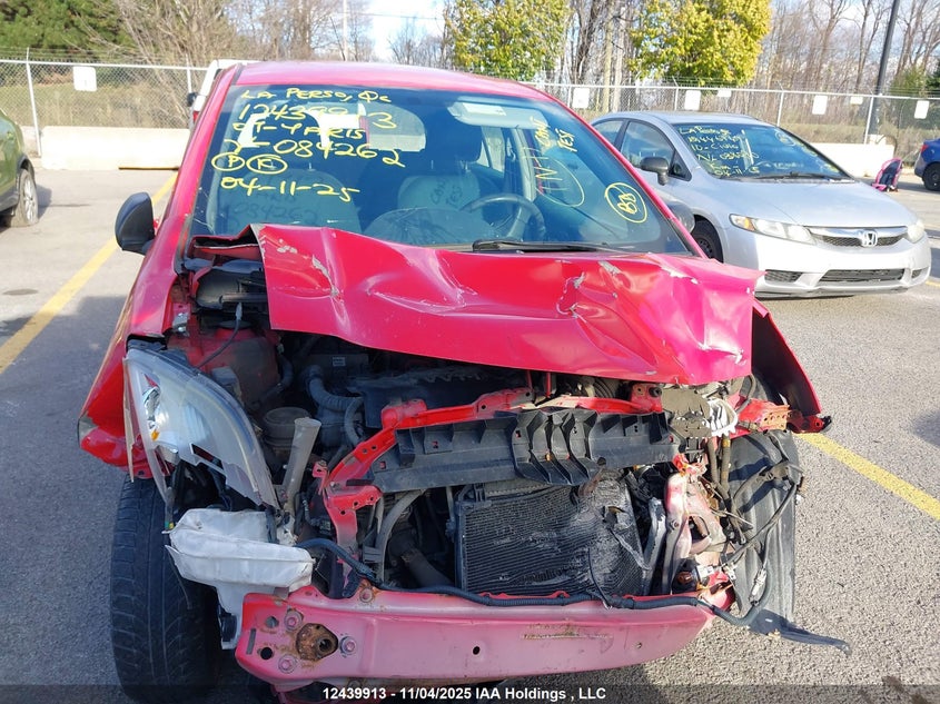 2007 Toyota Yaris VIN: JTDKT923775084262 Lot: 12439913