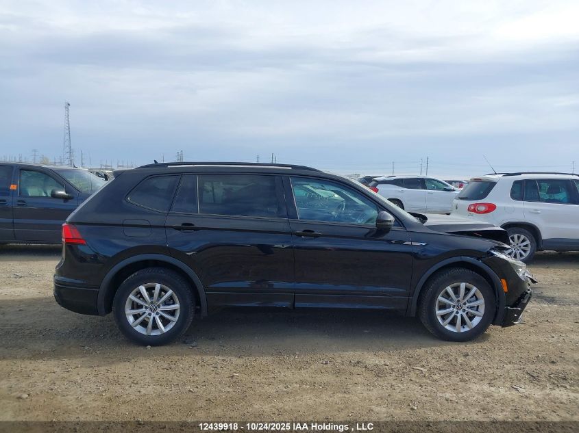2023 Volkswagen Tiguan Se R-Line Black VIN: 3VV8B7AX7PM031224 Lot: 12439918