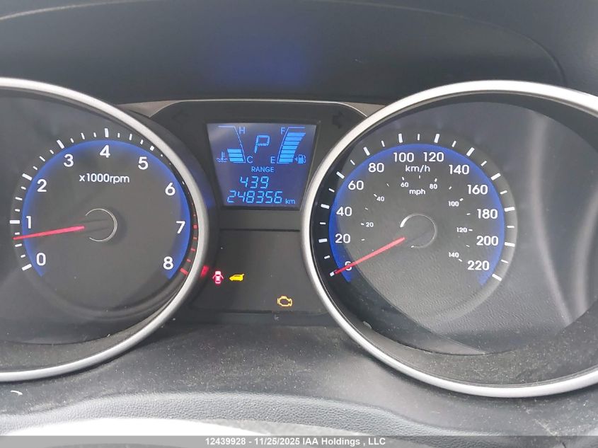 2012 Hyundai Tucson Limited VIN: KM8JUCAC4CU437513 Lot: 12439928