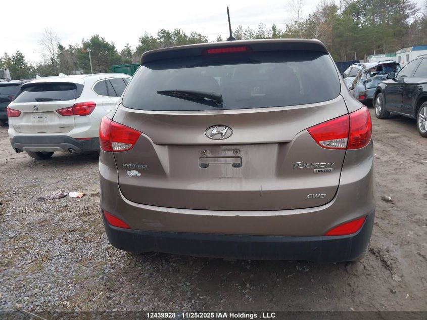 2012 Hyundai Tucson Limited VIN: KM8JUCAC4CU437513 Lot: 12439928