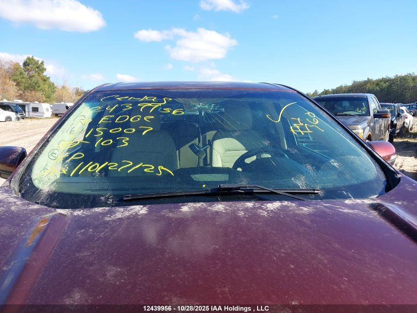 2016 Ford Edge Sel VIN: 2FMPK4J81GBC15007 Lot: 12439956