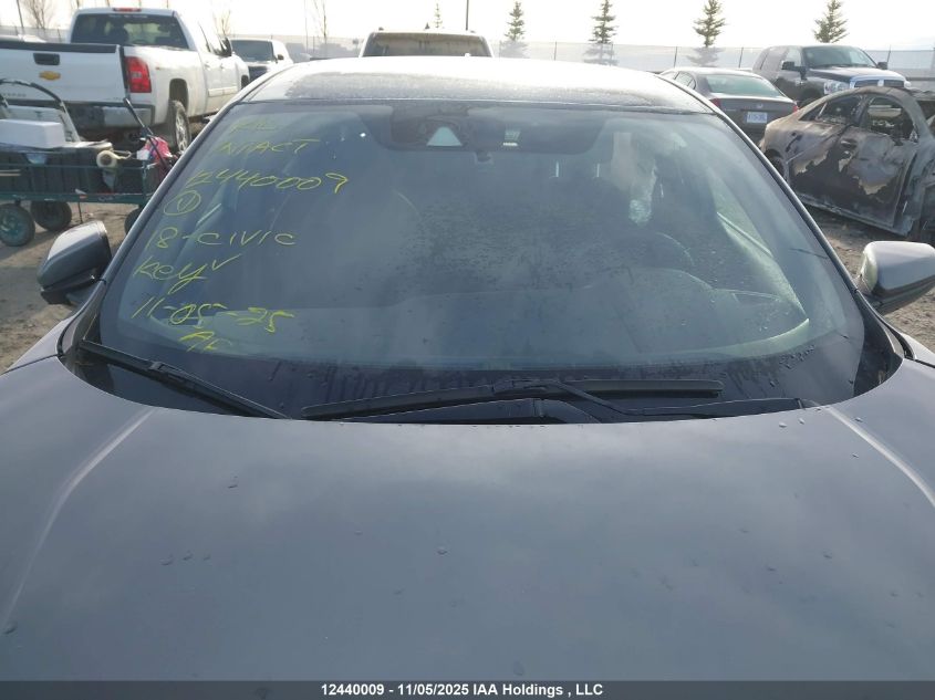 2018 Honda Civic Lx VIN: SHHFK7H35JU302302 Lot: 12440009