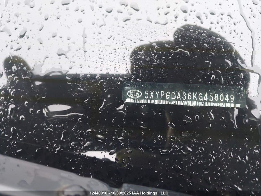 5XYPGDA36KG458049 2019 KIA SORENTO photo no. 20