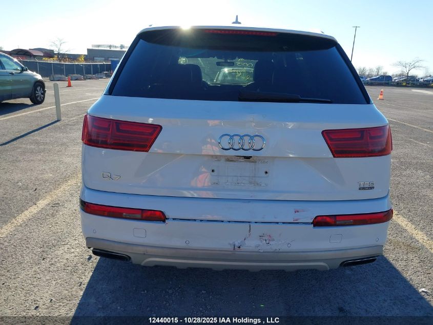 2017 Audi Q7 3.0T Progressiv VIN: WA1LAAF71HD018249 Lot: 12440015