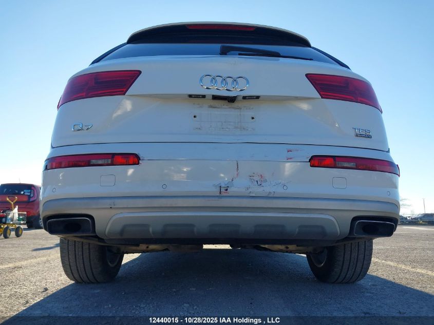 2017 Audi Q7 3.0T Progressiv VIN: WA1LAAF71HD018249 Lot: 12440015