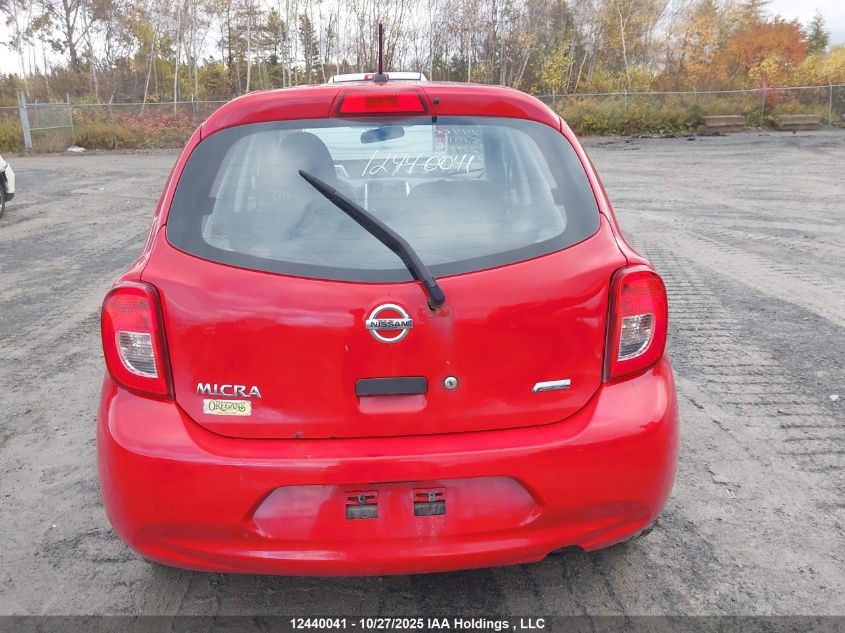 2015 Nissan Micra VIN: 3N1CK3CP0FL229259 Lot: 12440041
