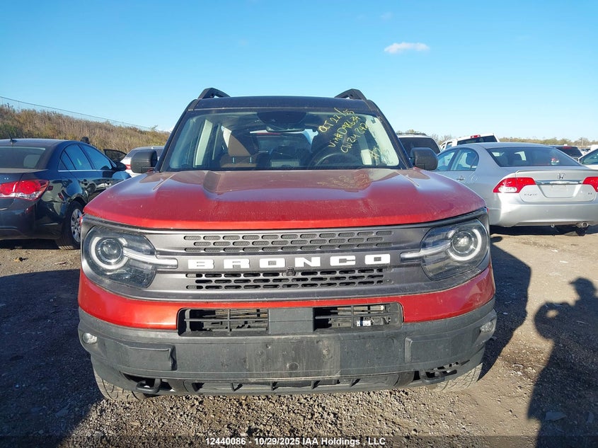 3FMCR9D97NRD98634 2022 FORD BRONCO SPORT photo no. 12