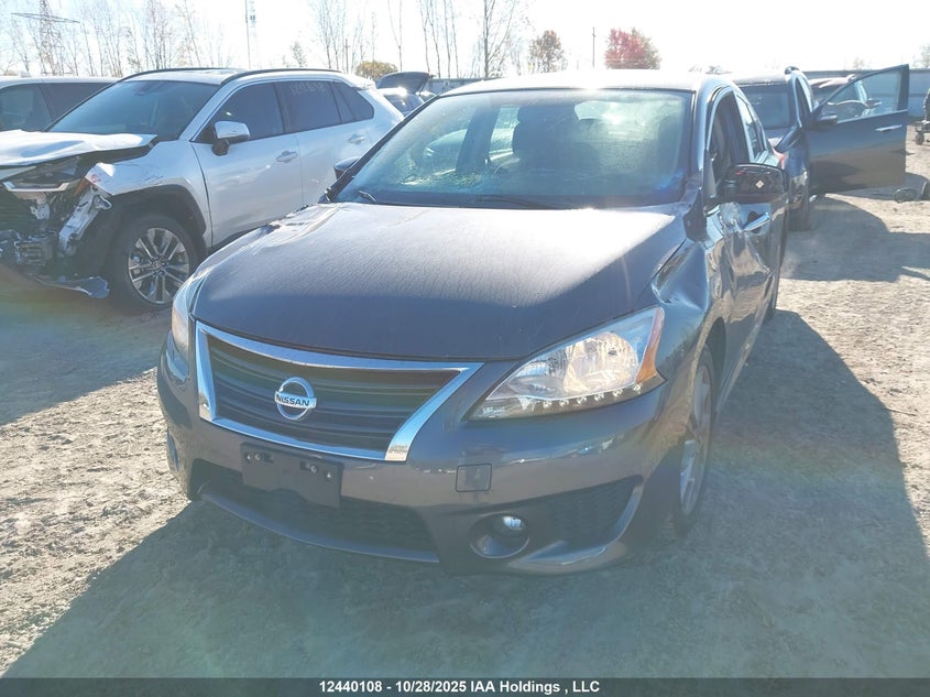 3N1AB7AP3FL657117 2015 NISSAN SENTRA photo no. 2