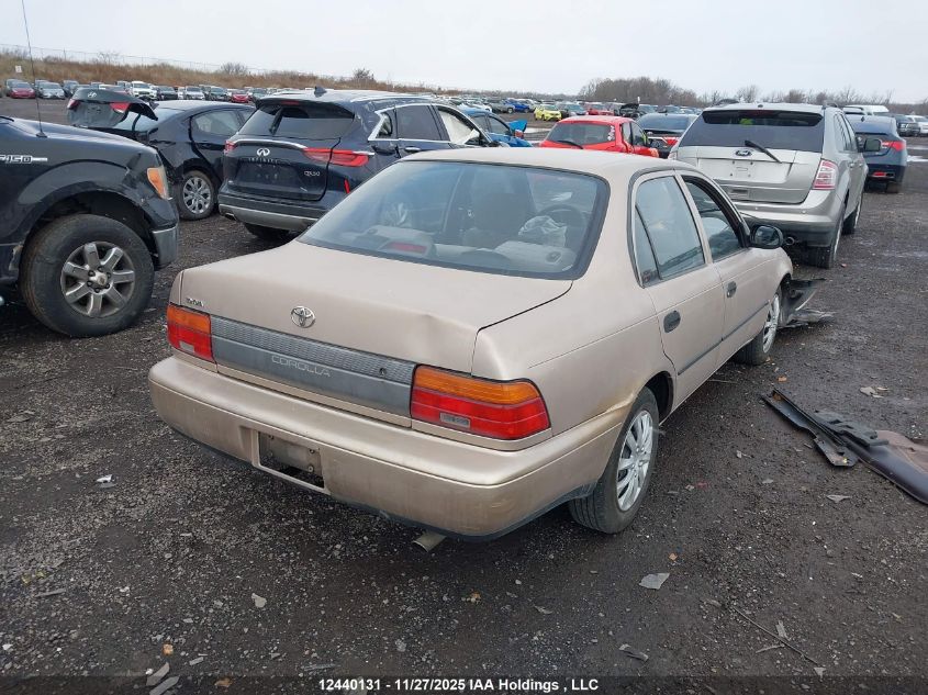 JT2AE04E5P0009811 1993 TOYOTA COROLLA photo no. 4