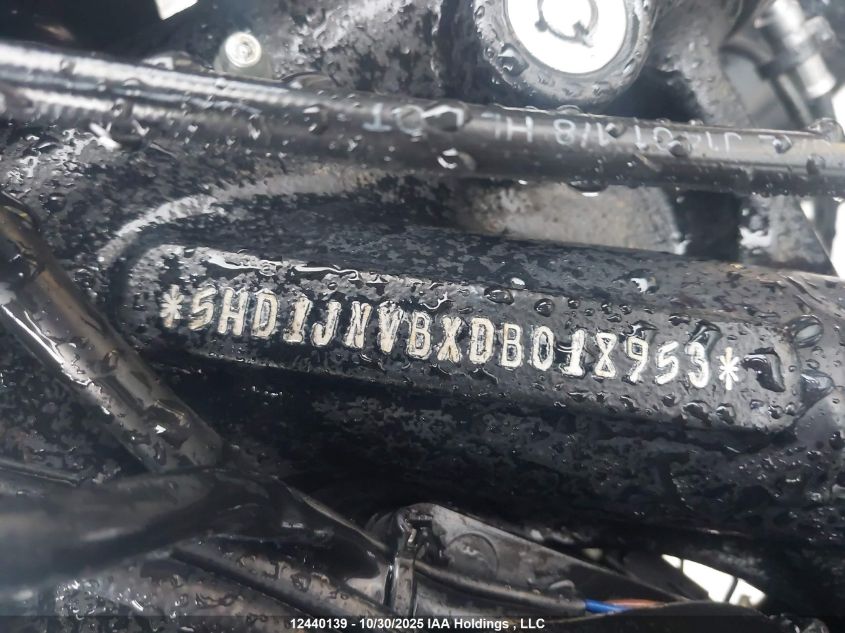 2013 Harley-Davidson Flstfb Fatboy Lo/Anniversary VIN: 5HD1JNVBXDB018953 Lot: 12440139