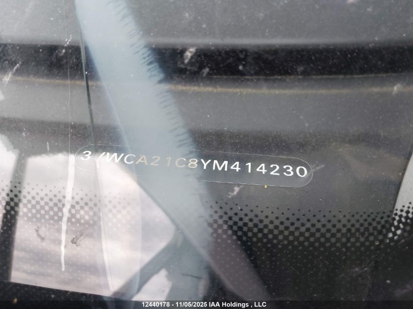 2000 Volkswagen Beetle VIN: 3VWCA21C8YM414230 Lot: 12440178