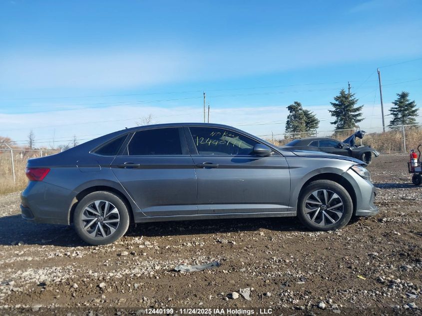 2022 Volkswagen Jetta Trendline VIN: 3VWCM7BU1NM010936 Lot: 12440199