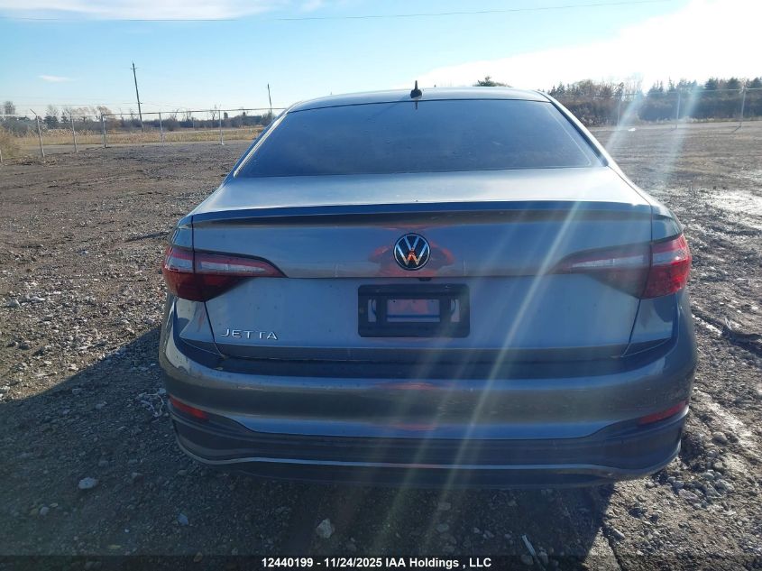 2022 Volkswagen Jetta Trendline VIN: 3VWCM7BU1NM010936 Lot: 12440199