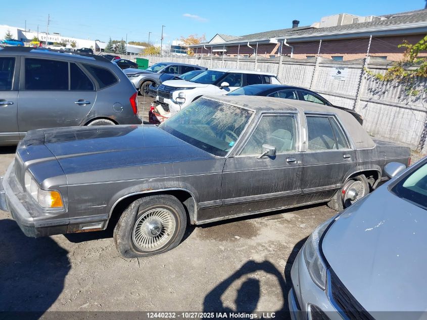 1991 Mercury Grand Marquis Ls VIN: 2MECM75F1MX659993 Lot: 12440232