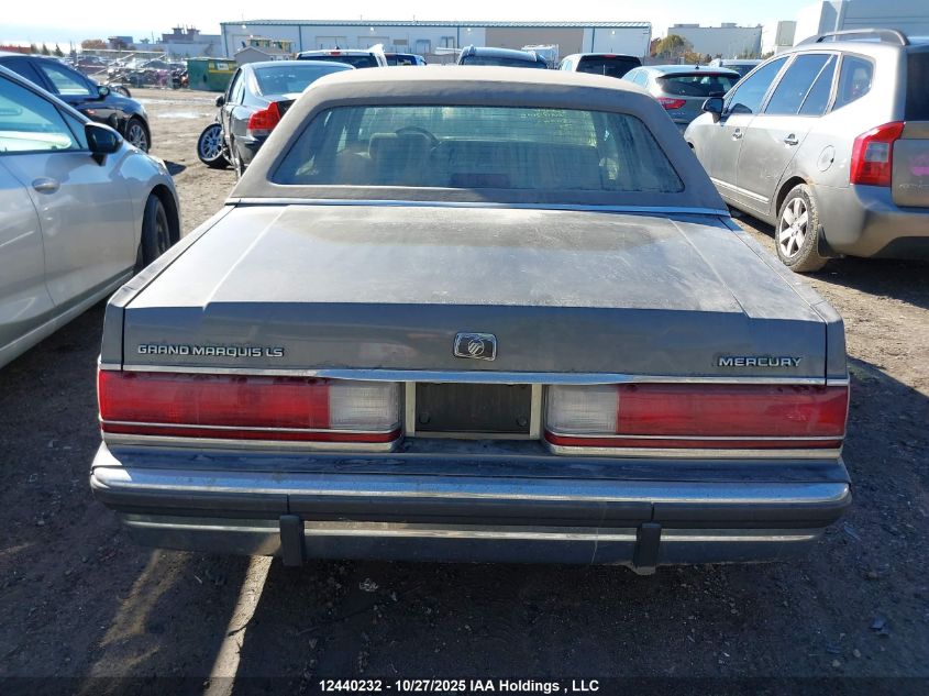 1991 Mercury Grand Marquis Ls VIN: 2MECM75F1MX659993 Lot: 12440232