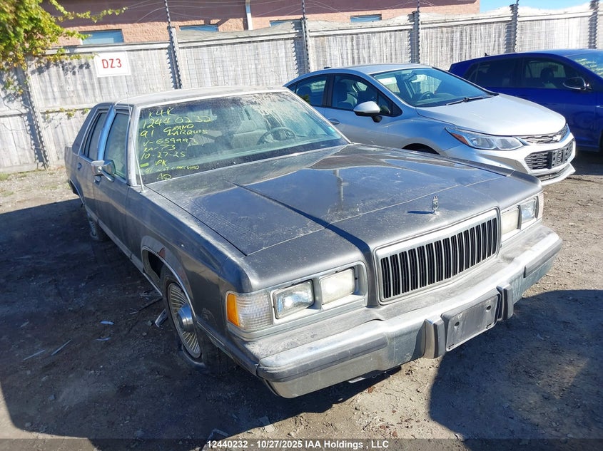 2MECM75F1MX659993 1991 MERCURY GRAND MARQUIS photo no. 2