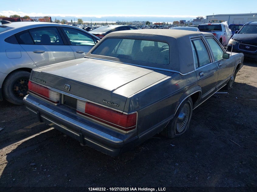 2MECM75F1MX659993 1991 MERCURY GRAND MARQUIS photo no. 4