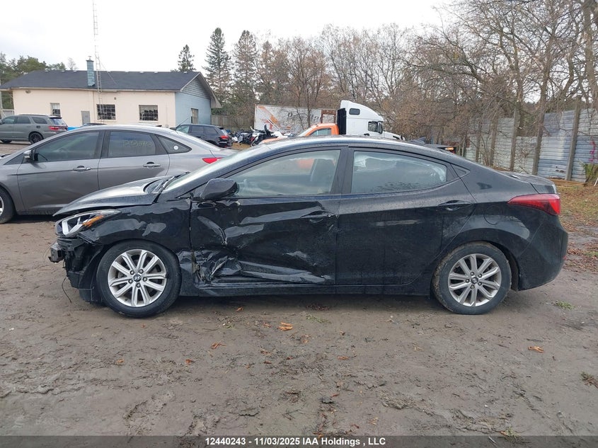 KMHDH4AE3FU266184 2015 HYUNDAI ELANTRA photo no. 14