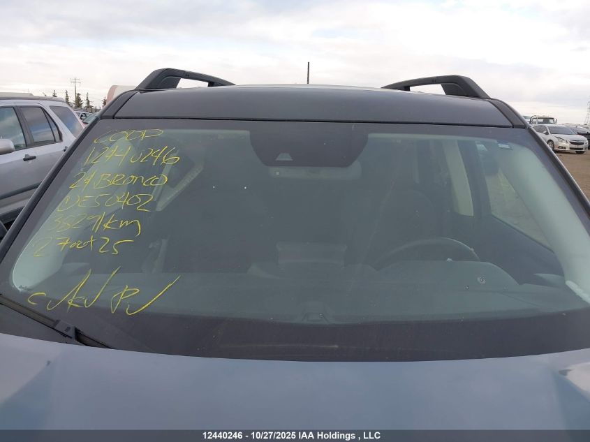 2024 Ford Bronco Sport Big Bend VIN: 3FMCR9B68RRE50402 Lot: 12440246