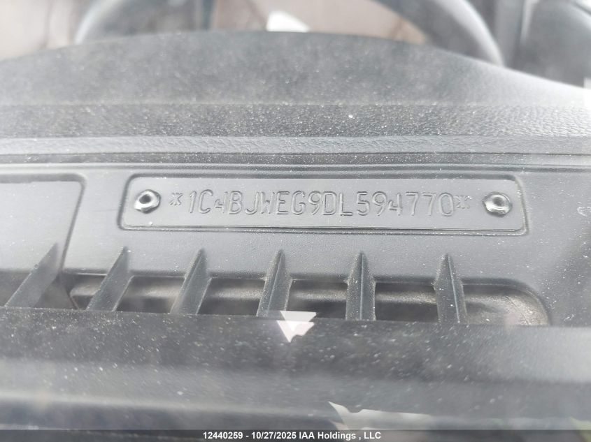 2013 Jeep Wrangler Unlimited Sahara VIN: 1C4BJWEG9DL594770 Lot: 12440259