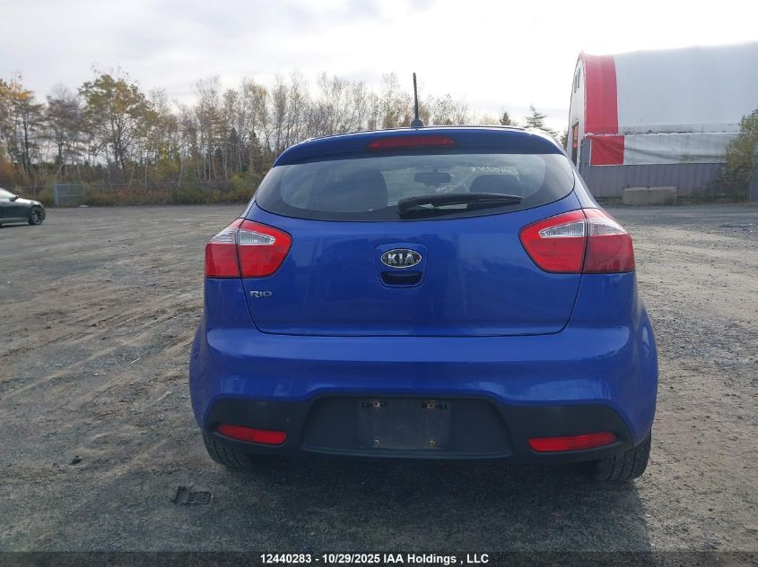 2012 Kia Rio Ex/Lx/Lx+/Sx VIN: KNADM5A31C6010577 Lot: 12440283